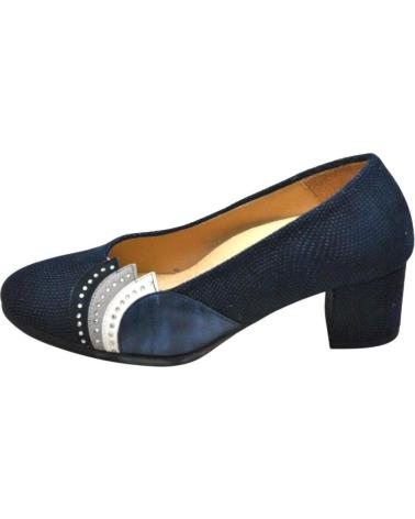 Zapatos de Mujer D`CUTILLAS DOCTOR CUTILLAS 80115 SALON PLANTILLA EXTRAIBLE MUJER MARIN MARINO
