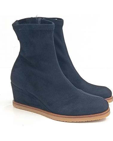 Botines de Mujer VIGUERA 8183  BOTIN DE LICRA CON CUNA NEGRO
