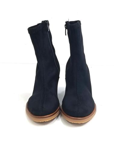 Botines de Mujer VIGUERA 8183  BOTIN DE LICRA CON CUNA NEGRO