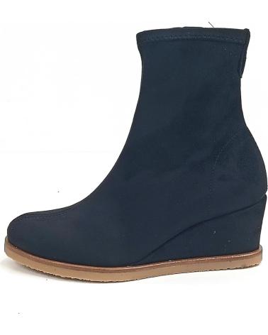 Botines de Mujer VIGUERA 8183  BOTIN DE LICRA CON CUNA NEGRO