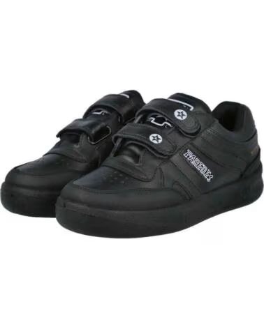 L&R SHOES SCARPE DA GINNASTICA LR 070-013114 UNISEX NERO NEGRO