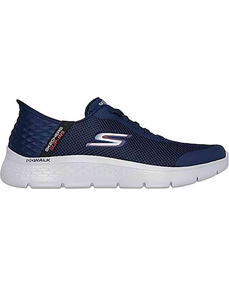 SKECHERS SCARPE DA GINNASTICA GO WALK SLIP-INS 070-338937 UOMO BLU AZUL