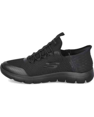 SKECHERS SCARPE DA GINNASTICA SLIP-INS 070-343725 UNISEX NERO NEGRO