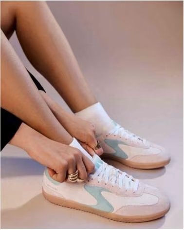 SKECHERS SAPATOS DE LONA 070-126999 NATURAL ÁGUA MULHER AGUA