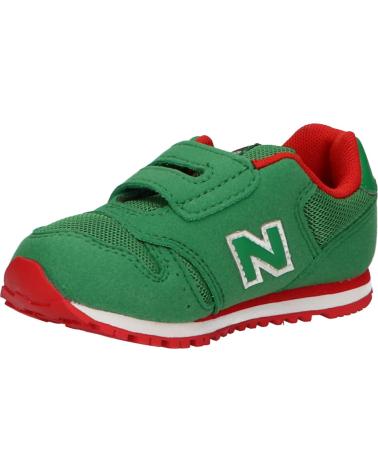 Esportes  de Menina e Menino NEW BALANCE IV373GR VERDE