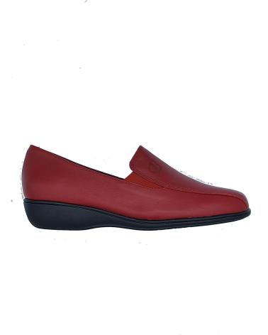 Zapatos de Mujer DIGO DIGO ZAPATO PIEL COMODO ROJO