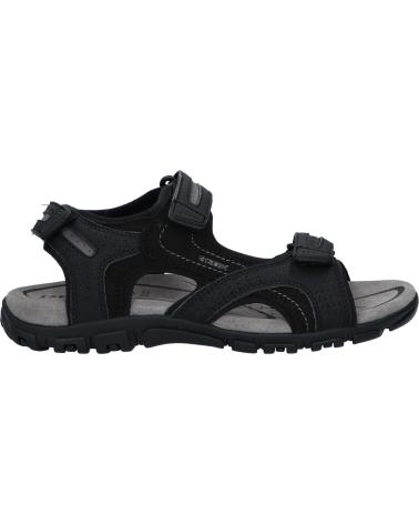 Sandalen für Herren GEOX SANDALIAS HOMBRE MODELO UOMO SANDAL STRADA COLOR NEGRO C9310 C9310