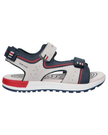 Sandali per Bambino GEOX J25AVA 022BC J S ALBEN C1297 LT GREY-NAVY