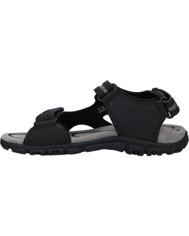 Sandalen für Herren GEOX SANDALIAS HOMBRE MODELO UOMO SANDAL STRADA COLOR NEGRO C9310 C9310