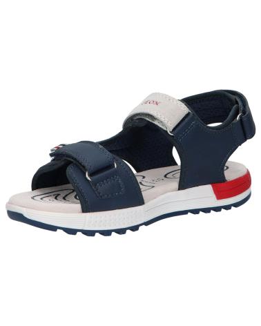 Sandali per Bambino GEOX J25AVA 022BC J S ALBEN C1297 LT GREY-NAVY