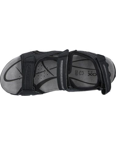 Sandalen für Herren GEOX SANDALIAS HOMBRE MODELO UOMO SANDAL STRADA COLOR NEGRO C9310 C9310