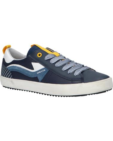Sneaker für Junge GEOX J252CB 08522 J ALONISSO C0657 NAVY-YELLOW