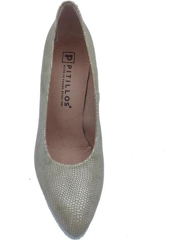Zapatos de tacón de Mujer PITILLOS ZAPATOS TACON ORO