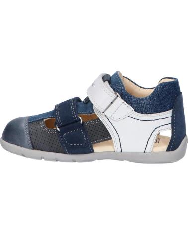 Scarpe per Bambino GEOX B1550A 0CL22 B KAYTAN C4M1Z DK BLUE-WHITE