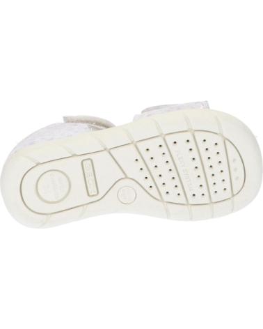Sandálias de Menina GEOX B251YA 007NF B S ALUL C0007 WHITE-SILVER