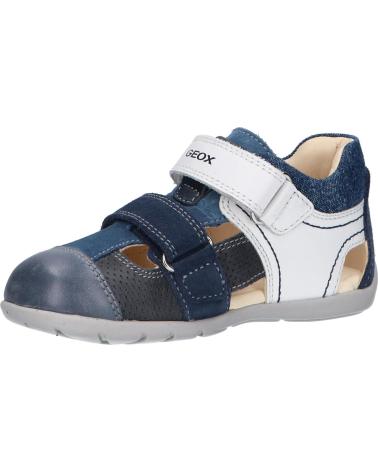 Scarpe per Bambino GEOX B1550A 0CL22 B KAYTAN C4M1Z DK BLUE-WHITE