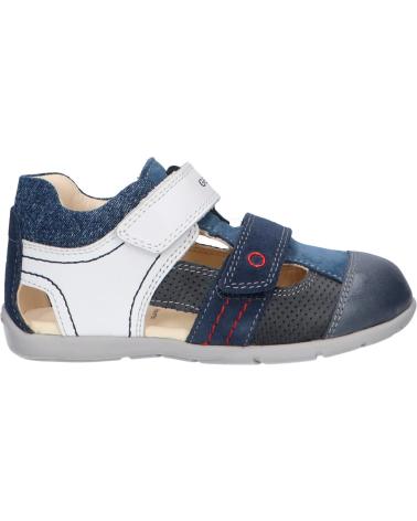 Zapatos de Niño GEOX B1550A 0CL22 B KAYTAN C4M1Z DK BLUE-WHITE