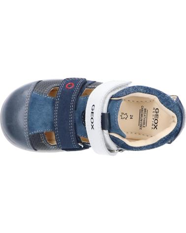 Scarpe per Bambino GEOX B1550A 0CL22 B KAYTAN C4M1Z DK BLUE-WHITE