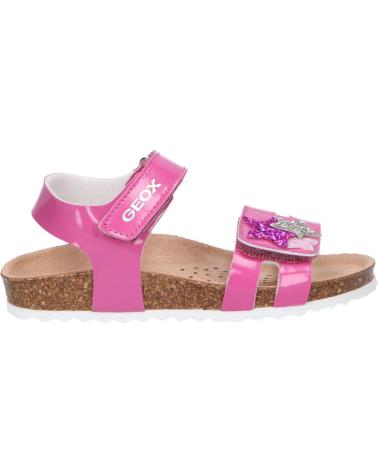 Sandalen für Mädchen GEOX B152RA 000HH B S CHALKI C8002 FUCHSIA