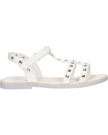Sandalen für Mädchen GEOX J2535I 000BC J S KARLY C1000 WHITE