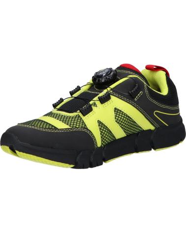 boy Zapatillas deporte GEOX J259BD 01450 J FLEXYPER C3707 LIME-BLACK