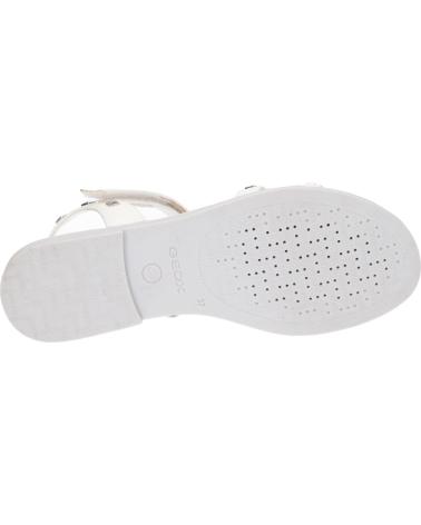 Sandalen für Mädchen GEOX J2535I 000BC J S KARLY C1000 WHITE