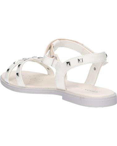 Sandalen für Mädchen GEOX J2535I 000BC J S KARLY C1000 WHITE