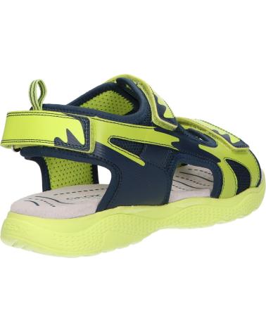 Sandali per Bambino GEOX J25GPB 014CE J S SPLUSH C0749 NAVY-LIME