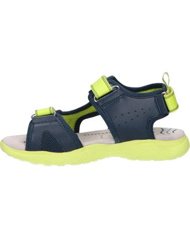 Sandali per Bambino GEOX J25GPB 014CE J S SPLUSH C0749 NAVY-LIME