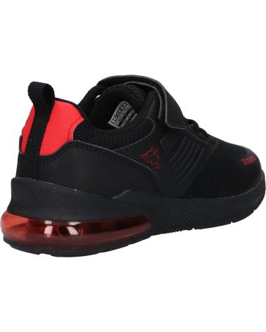 Sportschuhe für Mädchen und Junge KAPPA 371G7CW MYAGI A2M BLACK-RED MD CORAL