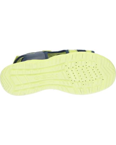 Sandali per Bambino GEOX J25GPB 014CE J S SPLUSH C0749 NAVY-LIME
