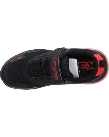 Sportschuhe für Mädchen und Junge KAPPA 371G7CW MYAGI A2M BLACK-RED MD CORAL