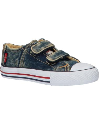 Woman and girl and boy Trainers LEVIS VTRU0006T ORIGINAL 0740 BLUE DENIM
