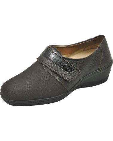 Zapatos de Mujer LUMEL - ZAPATO CON CIERRE DE VELCRO PALA ELASTICA PLANT MORO