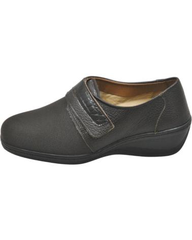 Zapatos de Mujer LUMEL - ZAPATO CON CIERRE DE VELCRO PALA ELASTICA PLANT MORO