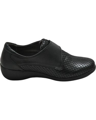 Chaussures pour Femme LUMEL GUANT - ZAPATO CON CIERRE DE VELCRO ANCHO ESPECIAL BLACK 003-738