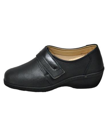 Zapatos de Mujer LUMEL - ZAPATO CIERRE VELCRO PALA ELASTICA PLANTILLA EXTR NEGRO