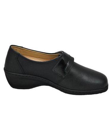 Zapatos de Mujer LUMEL - ZAPATO CIERRE VELCRO PALA ELASTICA PLANTILLA EXTR NEGRO