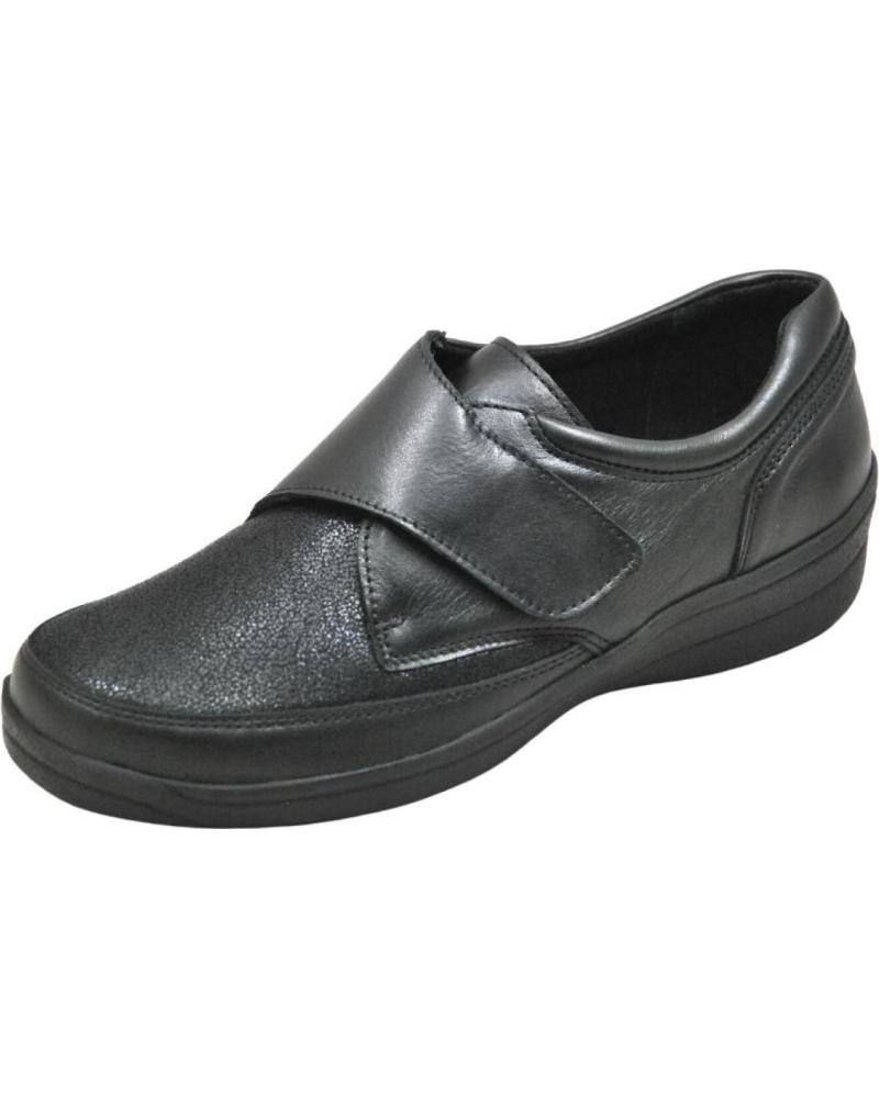 Zapatos de Mujer lumel 295-2883 TERESA 03 ZAPSTO PALA ELASTICA TERAPEUTICO D BLACK 2738 COIMBRA