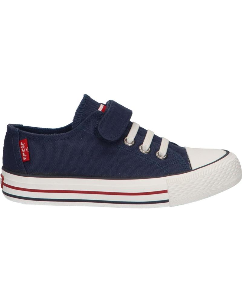 Sportif pour Fille et Garçon LEVIS VTRU0035T TRUCKER 0040 NAVY