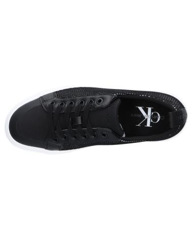 Zapatillas deporte de Mujer CALVIN KLEIN YW0YW00915 FLATFORM 0GJ BLACK-WHITE