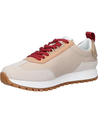 Zapatillas deporte de Hombre CALVIN KLEIN YM0YM00672 TOOTHY RUNNER 0F5 EGGSHELL-TRAVERTINE-MERLOT