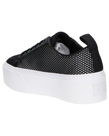 Zapatillas deporte de Mujer CALVIN KLEIN YW0YW00915 FLATFORM 0GJ BLACK-WHITE
