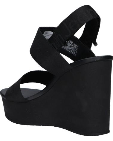 Sandalias de Mujer CALVIN KLEIN YW0YW00959 WEDGE SANDAL WEBBING BDS BLACK