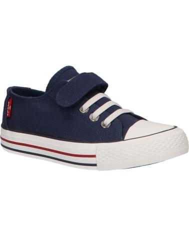 Sportif pour Fille et Garçon LEVIS VTRU0035T TRUCKER 0040 NAVY