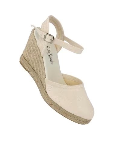 Woman Sandals ANDREA RUIZ 872 ALPARGATAS YUTE MUJER BEIG