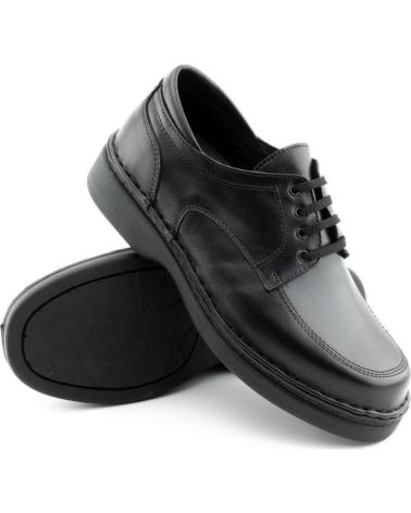 Man shoes l&r shoes BORAH SACH 2000 ZAPATOS DE CORDONES HOMBRE NEGRO