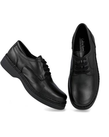 Man shoes l&r shoes BORAH SACH 2000 ZAPATOS DE CORDONES HOMBRE NEGRO