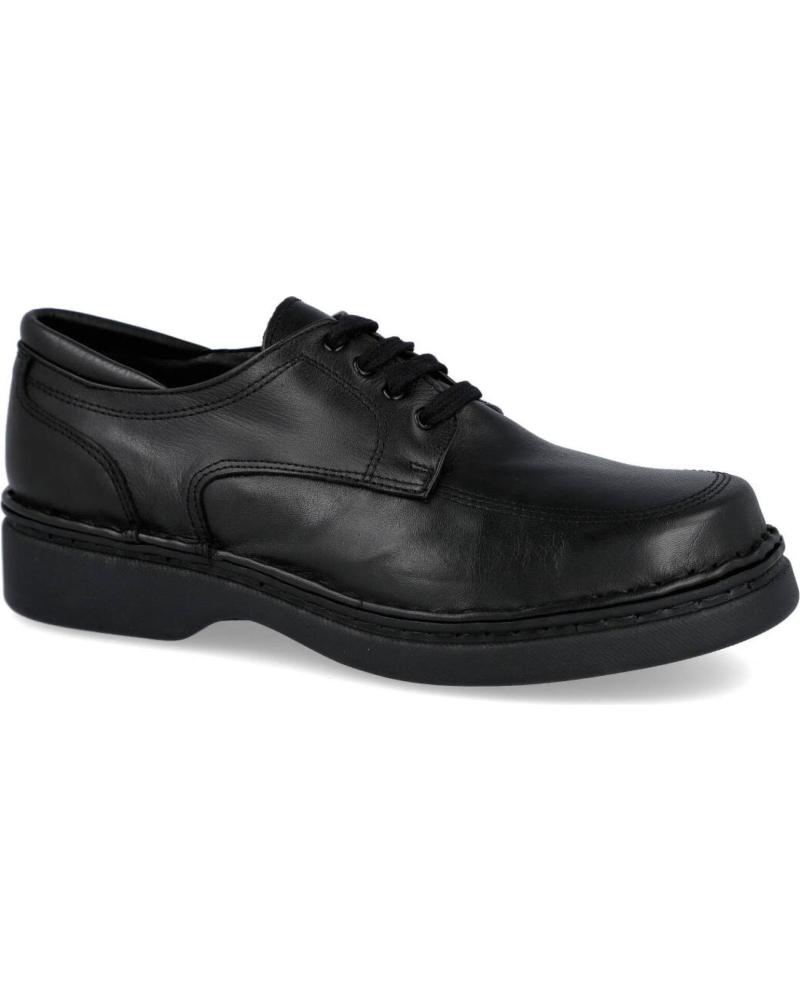 Man shoes l&r shoes BORAH SACH 2000 ZAPATOS DE CORDONES HOMBRE NEGRO
