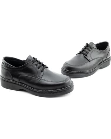 Man shoes l&r shoes BORAH SACH 2000 ZAPATOS DE CORDONES HOMBRE NEGRO